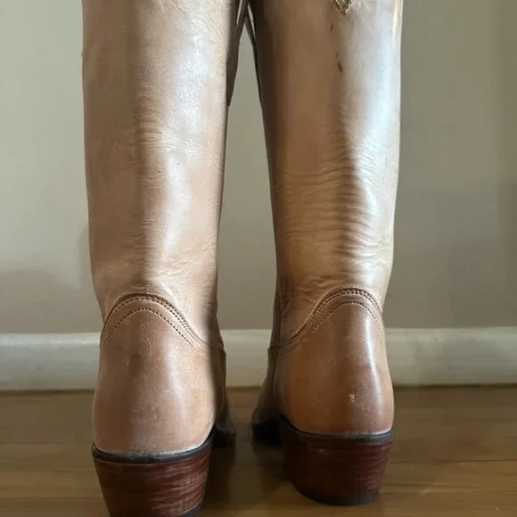 Cleo + Wolf “Ivy” Square-Toe Western Boots – Tan – Size 7 (Used Once) - Picture 7 of 10